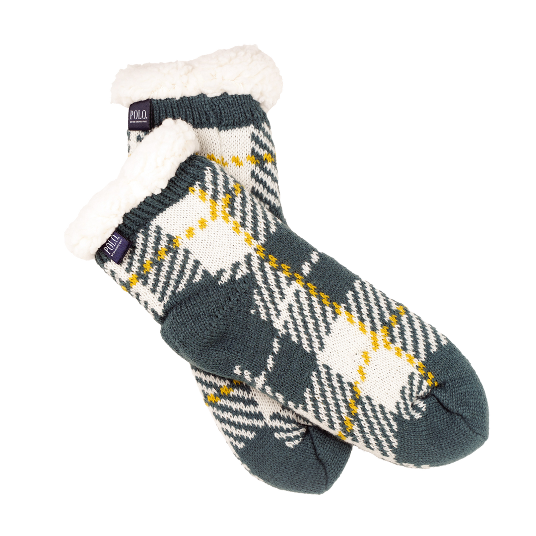 WOMEN'S】裏ボア ルームソックス チェック – POLO BCS WOMEN'S】裏ボア ルームソックス チェック – POLO BCS