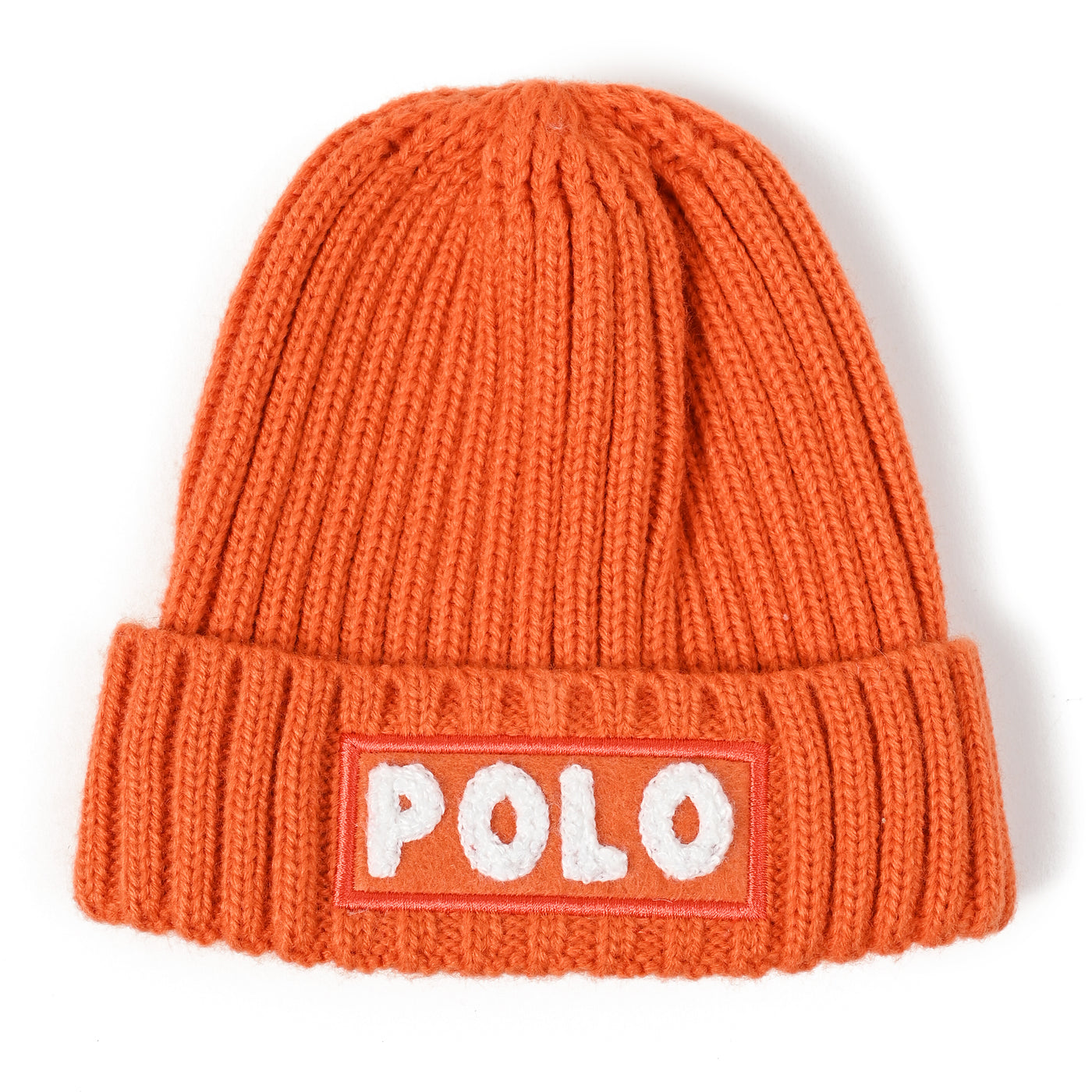 POLOロゴ刺繍ニットキャップ