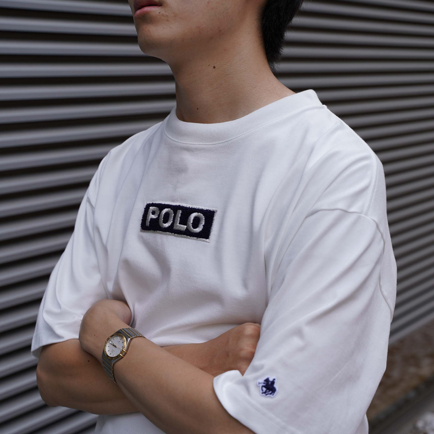 POLO BOX LOGOルーズフィットT