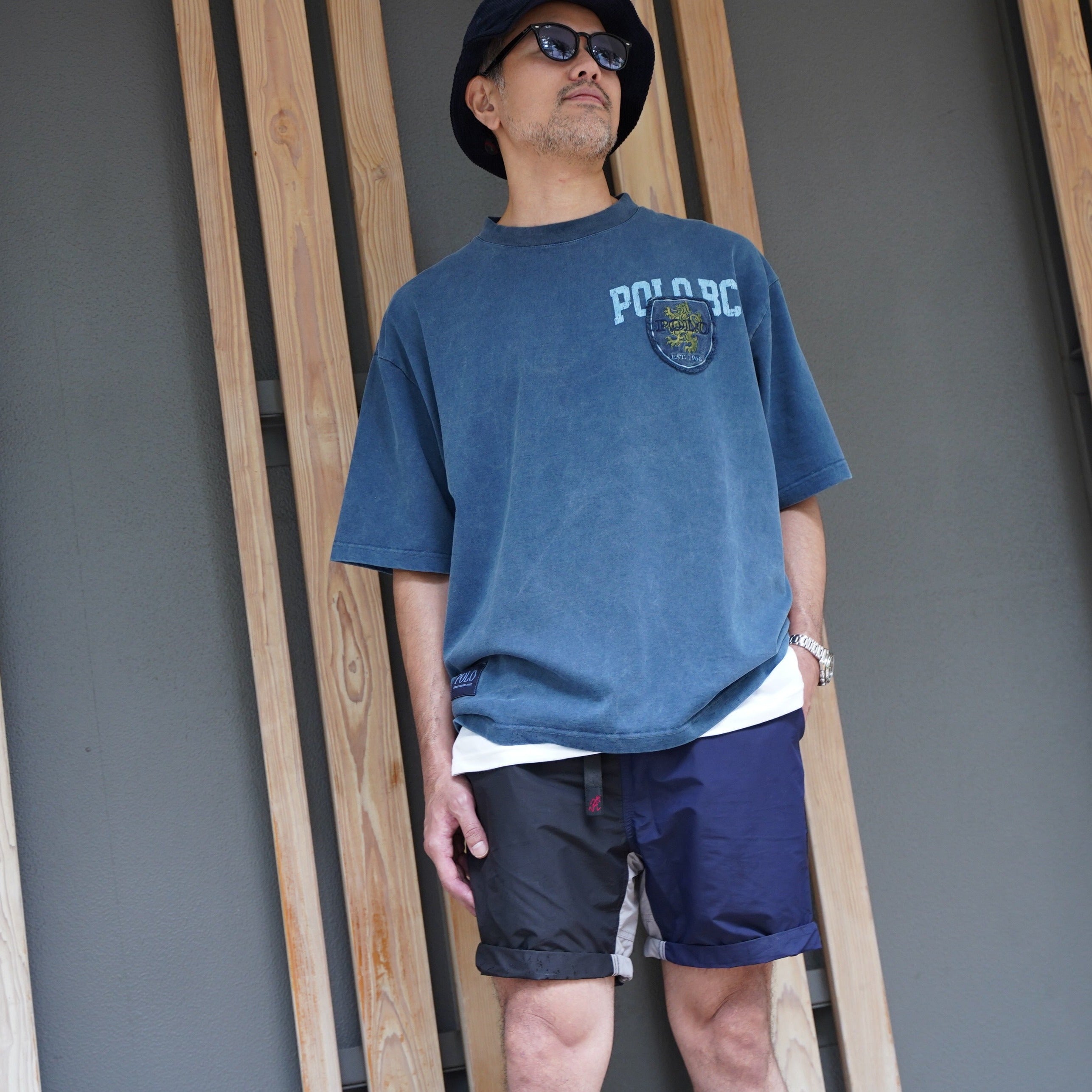 pigment dyed loose fit T-shirt – POLO BCS