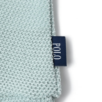 モールニットワンポイント刺繍トレｰナー