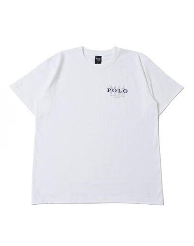 4PlayersスモールプリントTシャツ - POLO BCS（ポロ・ビーシーエス）