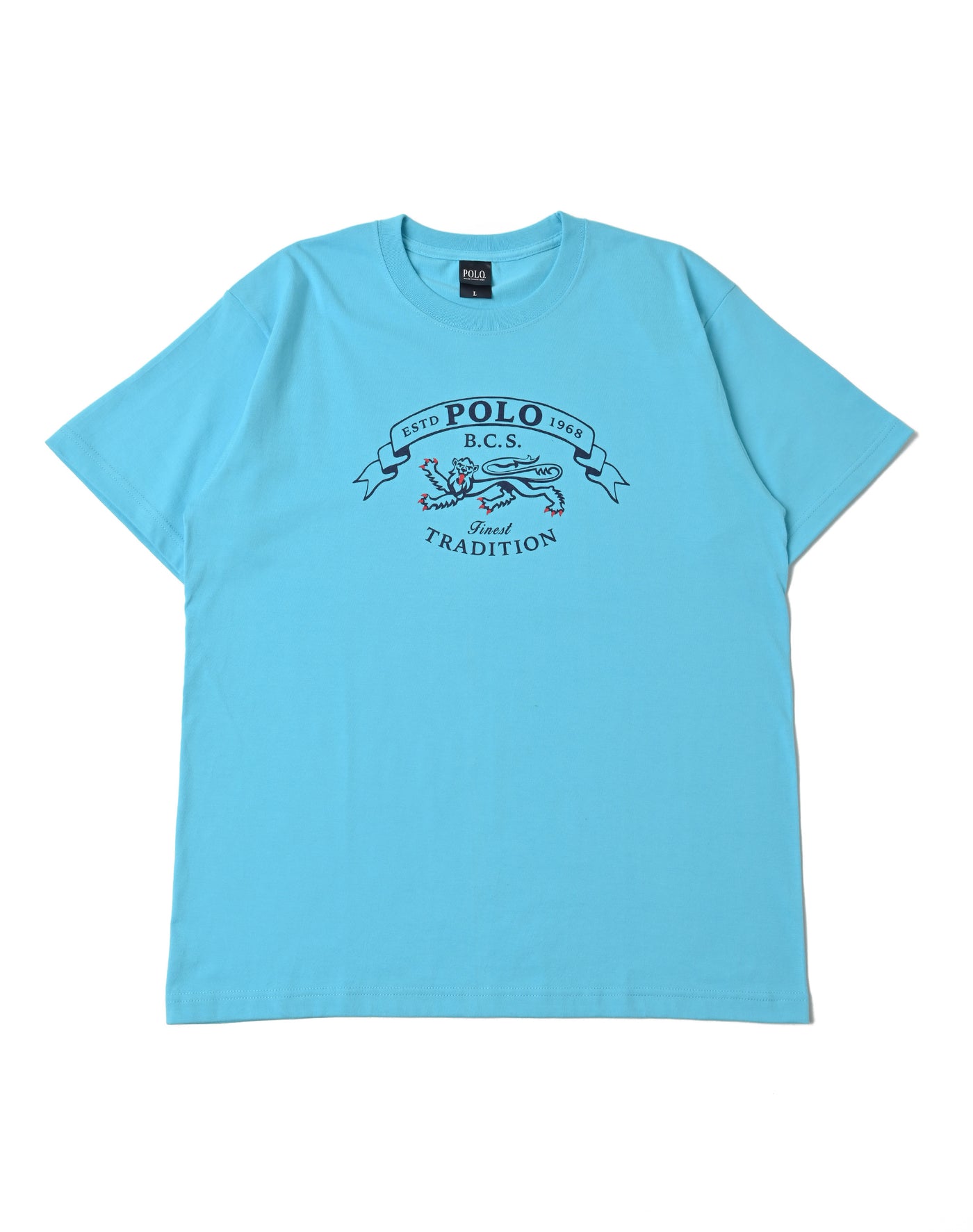 ライオンPOLOプリントTシャツ