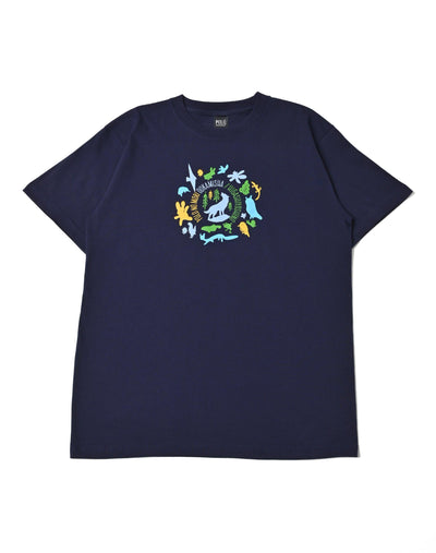 おおかみ舎ロゴプリントTシャツ - POLO BCS（ポロ・ビーシーエス）