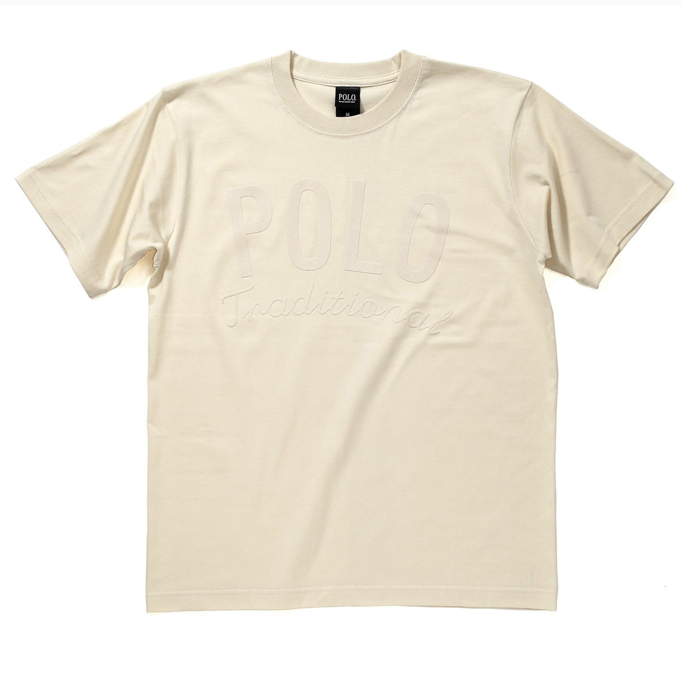 POLOフロッキープリント/6.2オンスTシャツ
