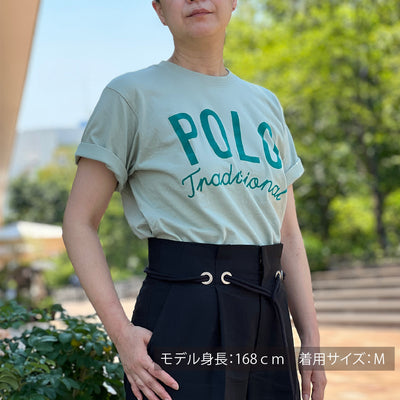 POLOフロッキープリント/6.2オンスTシャツ