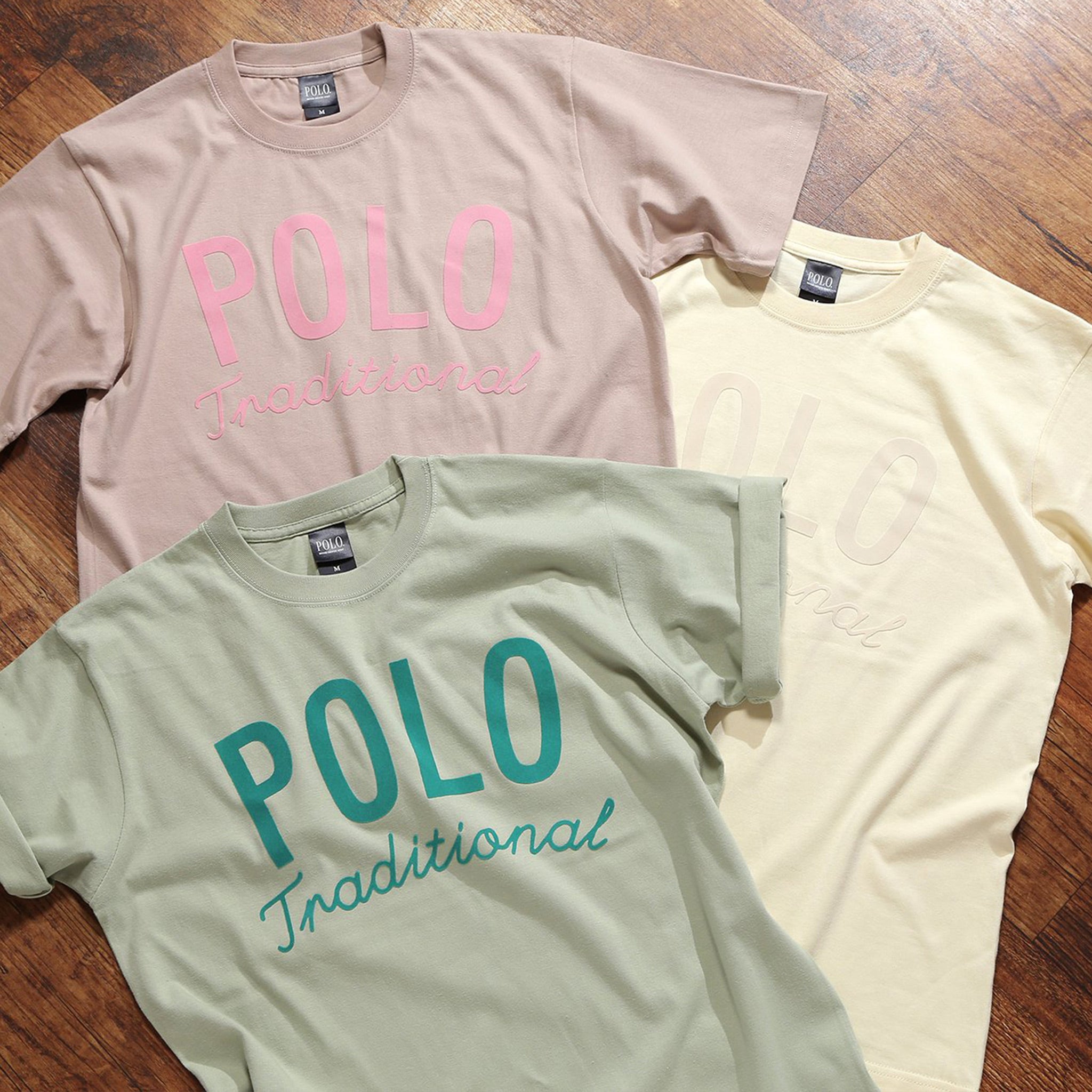 WOMEN'S】POLOフロッキープリント/6.2オンスTシャツ – POLO BCS