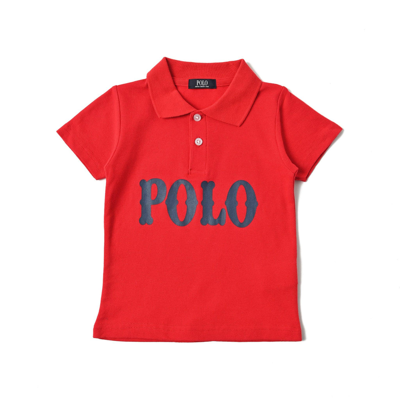 POLOロゴプリントポロシャツ - POLO BCS（ポロ・ビーシーエス）