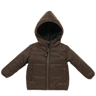 【BABY】プレイヤー刺繍フード付き中綿ジャケット